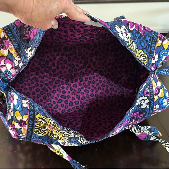 Vera Bradley Duffel Travel Bag in African Violet - Picture 4 of 4